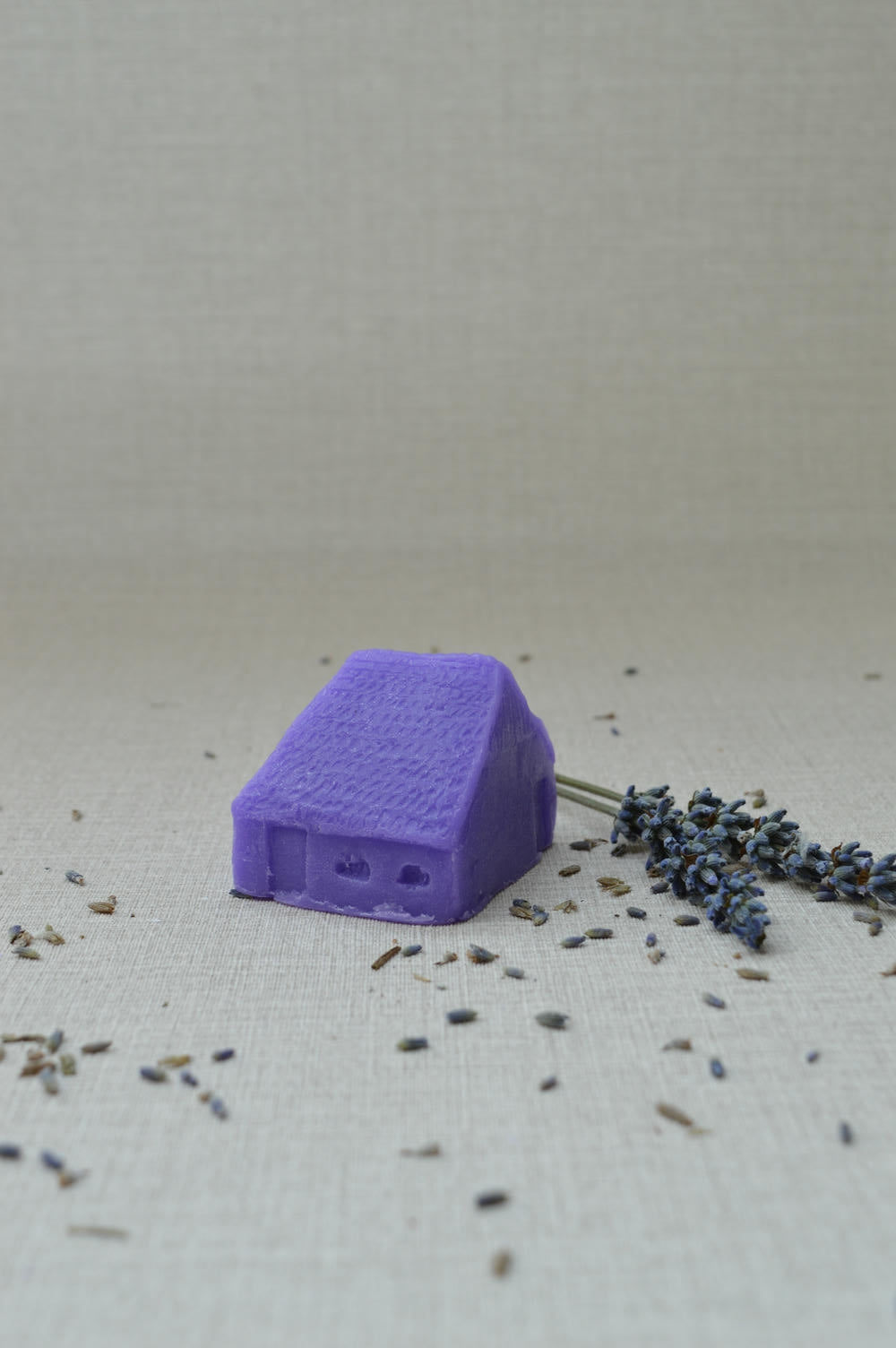 Lavendel schapenboet zeepje (groot en klein)