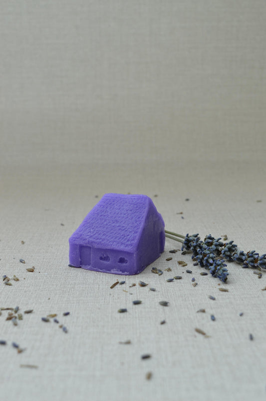Lavendel schapenboet zeepje (groot en klein)